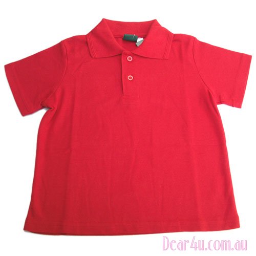 gold polo shirt school uniform