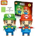 Super Marion bros LOZ iBLOCK Micro Mini Building Lego