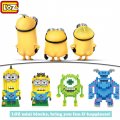 Minion Monster Uni LOZ iBLOCK Micro Mini Building Lego set