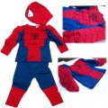 Spiderman Costume party dressup padded Muscle Mask 3pcs