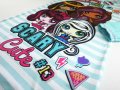 Girls fleecy hoodie top - Monster High minis