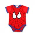 Boys baby toddler cotton Romper - Spiderman shortsleeve