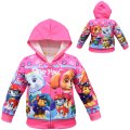 Girls pink hoodie top jacket - Paw patrol Skye