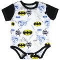 Boys baby toddler cotton Baby Romper - batman baby white