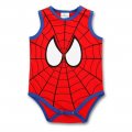 Boys baby toddler cotton Romper - Spiderman sleeveless