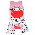 Baby boys/girls singlet and shorts sets - moo