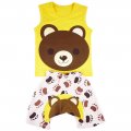 Baby boys/girls singlet and shorts sets - bear