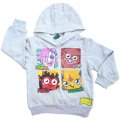 Boys Moshi Monsters grey Jumper hoodie hooded top