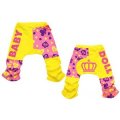 Baby boys/girls spring/autumn thick tights pants leggings-Yellow